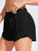Women’s Yoga Shorts – Elastic High Stretch Fitness & Running Shorts