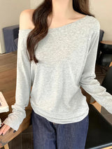 Women’s Long Sleeve Oversized Top – Soft Everyday Wear