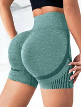 Women’s High Waist Yoga Shorts – Butt Lift Fitness & Running Shorts