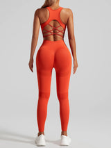 Women’s Seamless Gym Set – High Waist Booty Lift Leggings & Sports Bra
