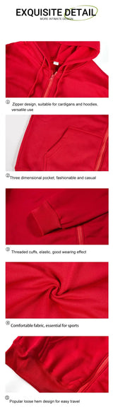 Women’s Oversized Zip-Up Hoodie – Relaxed Fit Streetwear Jacket