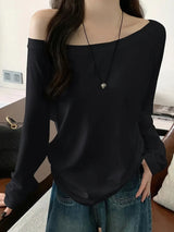 Women’s Long Sleeve Oversized Top – Soft Everyday Wear