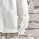 Men’s Zip-Up Hoodie – Casual Loose Fit Sweatshirt