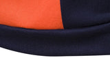 2026 Men's Fleece Hoodies Fashion Patchwork Big Pocket Casual Hooded Tops Men Hip Hop Sweatshirts Classic Color Block Pullovers