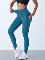 Women’s High-Waist Performance Leggings – Stretch Fit with Pockets
