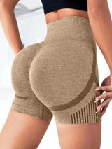 Women’s High Waist Yoga Shorts – Butt Lift Fitness & Running Shorts
