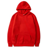 Unisex Oversized Fleece Hoodie – Casual Warm Pullover Sweatshirt