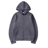 Women’s Oversized Zip-Up Hoodie – Relaxed Fit Streetwear Jacket