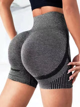 Women’s High Waist Yoga Shorts – Butt Lift Fitness & Running Shorts