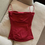 Women’s Crop Tank Top with Built-In Bra – Sleeveless Summer Camisole