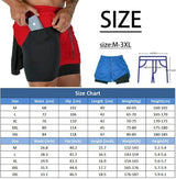 Men’s Double-Layer Sports Shorts – Quick-Dry Comfort for Every Workout