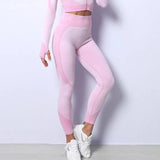 Women’s Seamless Peach Lift Leggings – High Waist Yoga Tights