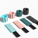 Silicone Weight Bracelet for Women & Men – Adjustable Weighted Wrist Bands for Walking, Running, Yoga, Pilates, Fitness Workout & Strength Training