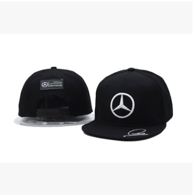 Mercedes F1 baseball hat by Athletic Sanctuary, adjustable racing cap with logo, suitable for outdoor sports and streetwear.