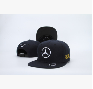 Mercedes F1 baseball hat by Athletic Sanctuary, adjustable racing cap with streetwear style, suitable for outdoor sports and casual wear.