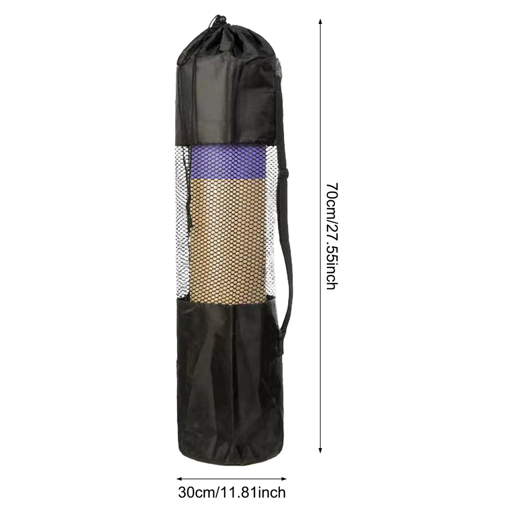 Lightweight waterproof yoga mat bag by Athletic Sanctuary made from durable Oxford cloth, designed for easy carrying and protection.