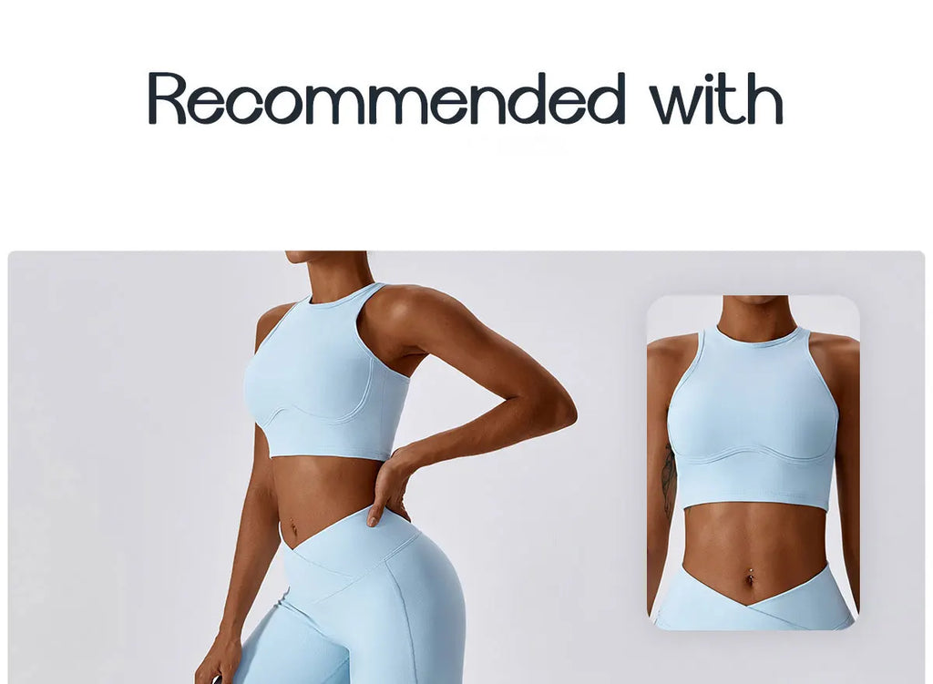 Women’s high-waist flared leggings by Athletic Sanctuary, featuring a sculpting fit and flowing performance design.