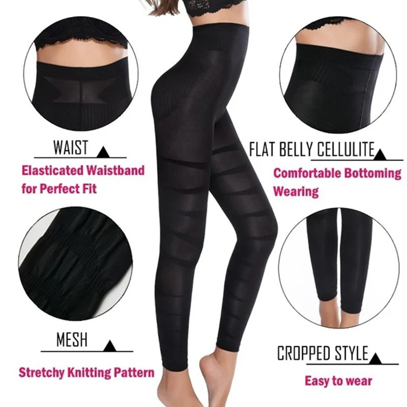Women’s high waist sculpting leggings by Athletic Sanctuary featuring firm control and slimming fit, shown on a model.