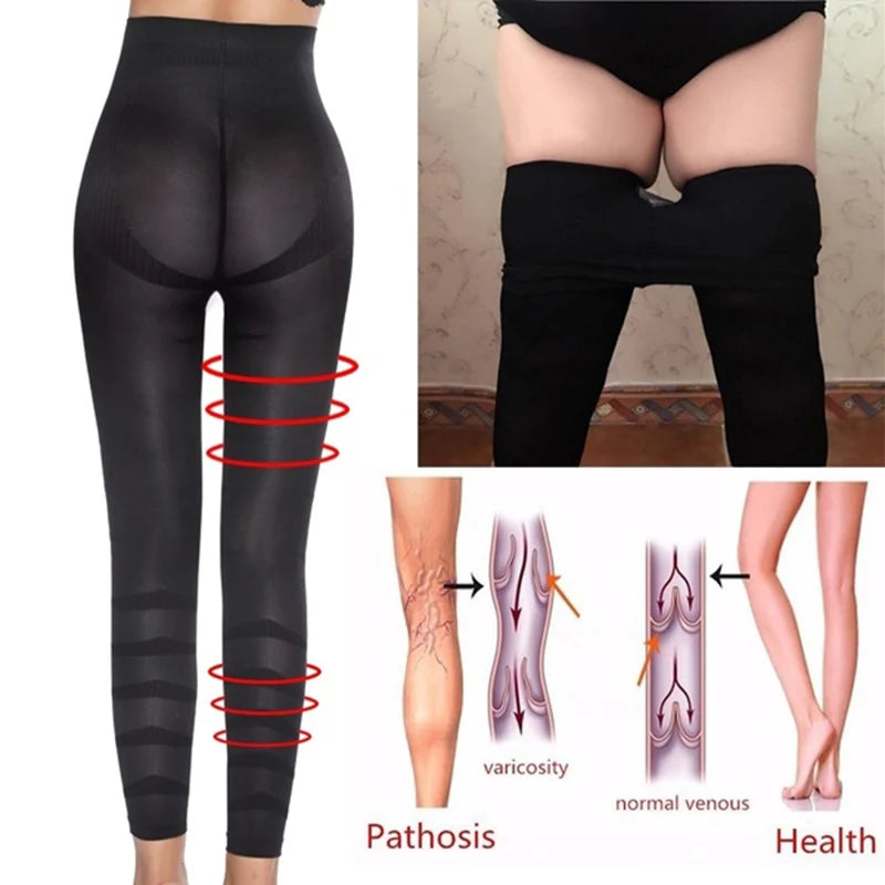 Women’s sculpting high waist leggings from Athletic Sanctuary with tummy control, shown on a model in active wear.