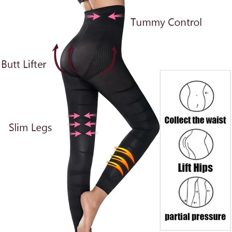 Women’s sculpting high waist leggings by Athletic Sanctuary, featuring tummy control and a snug, supportive fit.