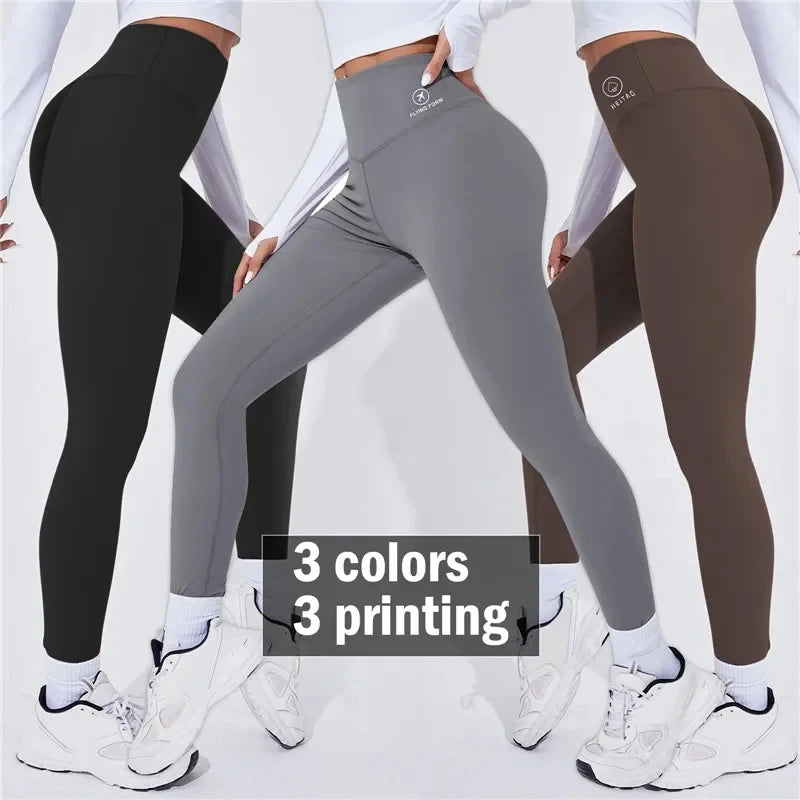 Women's high waist push-up yoga leggings from Athletic Sanctuary, designed for gym fitness with a snug, supportive fit.