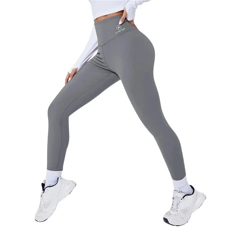 Women’s high waist push-up yoga leggings from Athletic Sanctuary, gym fitness tights with a sleek, stretchy design and supportive fit.