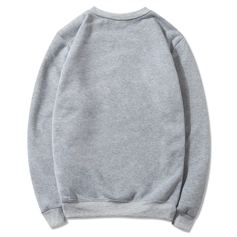Athletic Sanctuary men's and women's fleece-lined crewneck sweatshirt, casual loose fit pullover for spring and fall.