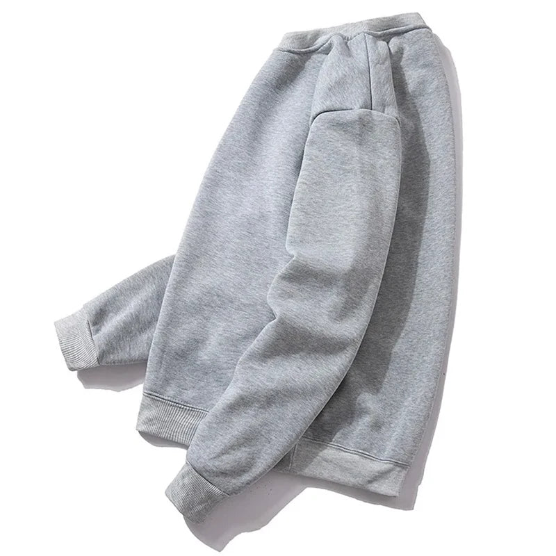 Athletic Sanctuary men's and women's fleece-lined crewneck sweatshirt, casual and warm pullover top for spring and fall.