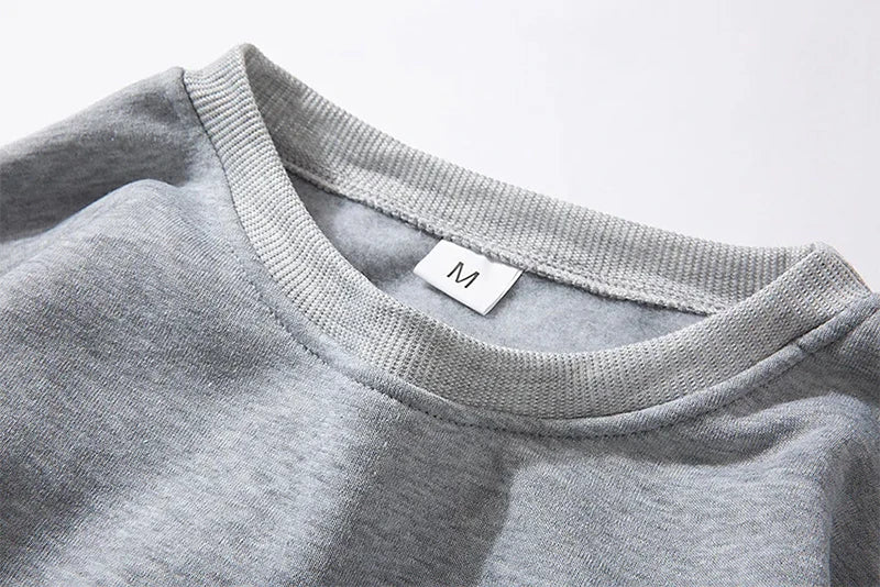 Athletic Sanctuary men's and women's fleece-lined crewneck sweatshirt, warm, casual pullover top, spring and fall comfortable fit.