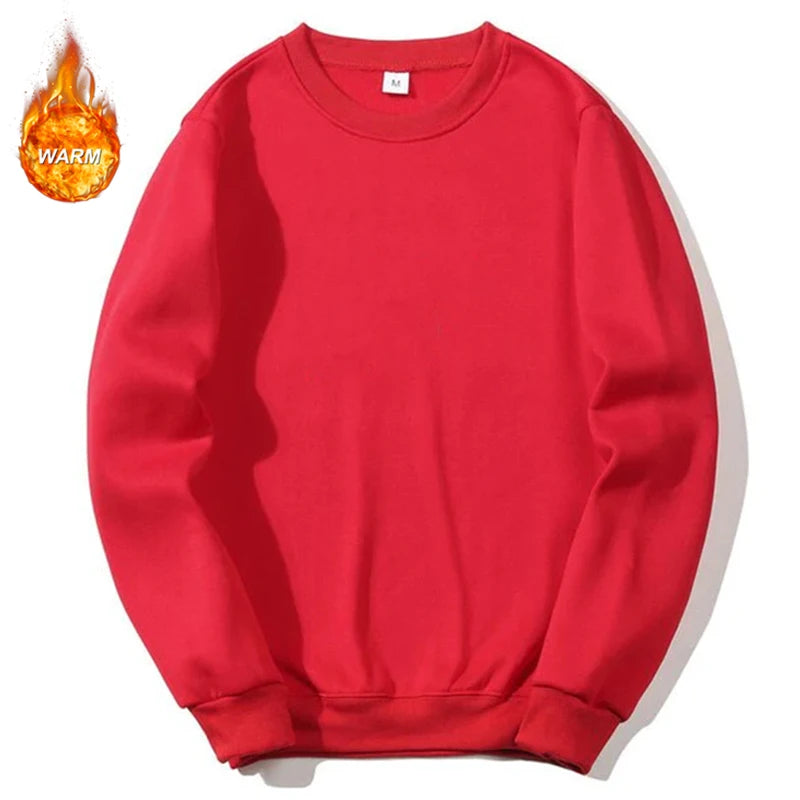 Athletic Sanctuary men's and women's fleece-lined crewneck sweatshirts, casual and comfortable for spring and fall.