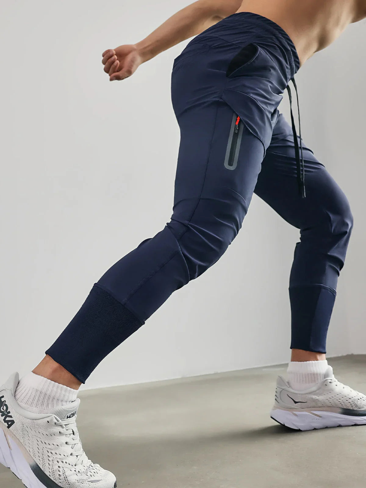 Men’s slim fit joggers by Athletic Sanctuary, gym sweatpants with a modern fit, suitable for fitness training and casual wear.