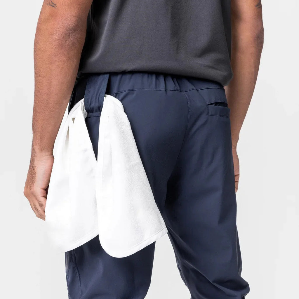 Men’s slim fit gym joggers by Athletic Sanctuary, fitness training sweatpants with a comfortable athletic fit and stylish design.