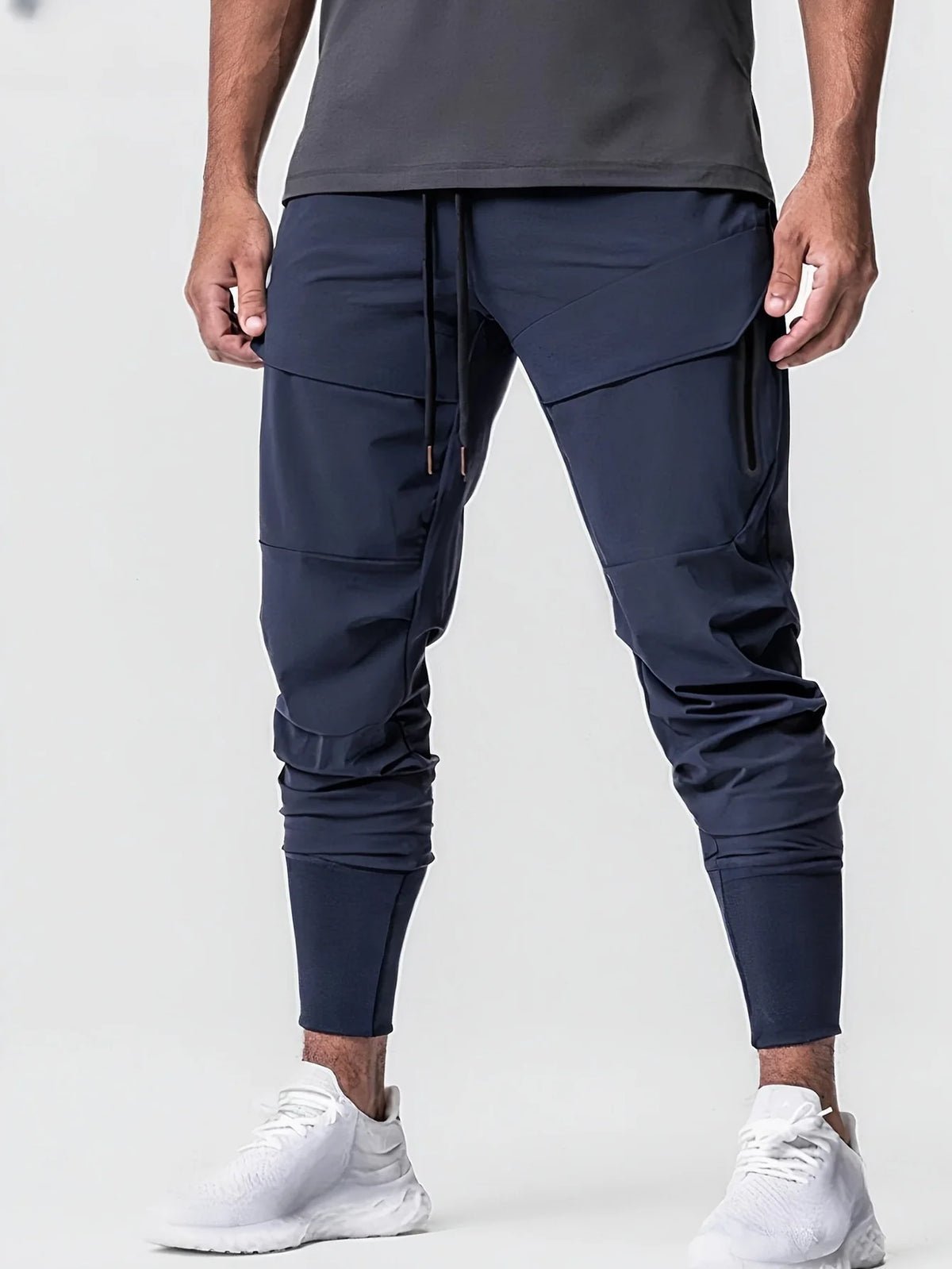 Men’s slim fit joggers from Athletic Sanctuary designed for fitness training and gym workouts, featuring comfortable athletic sweatpants.