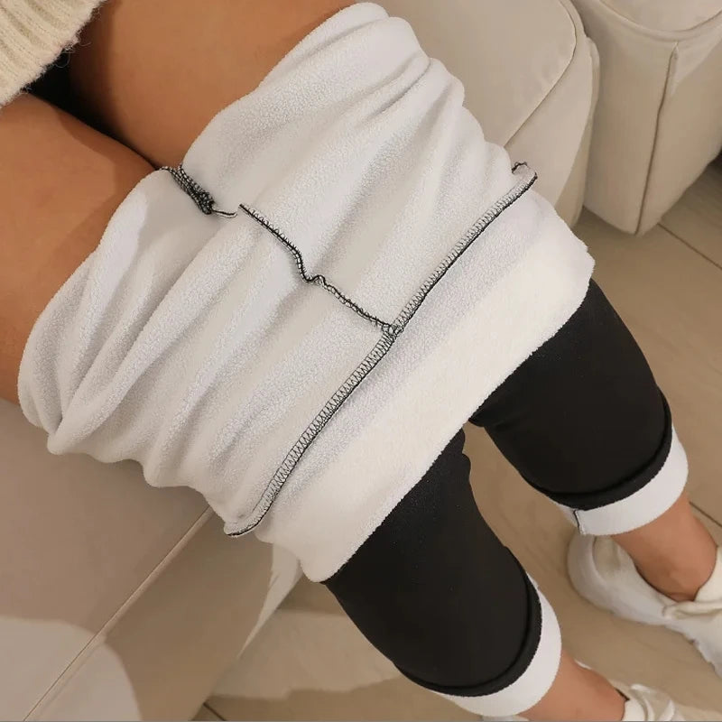 Women's warm high-waisted winter leggings from Athletic Sanctuary featuring soft stretch fabric and a comfortable fit.