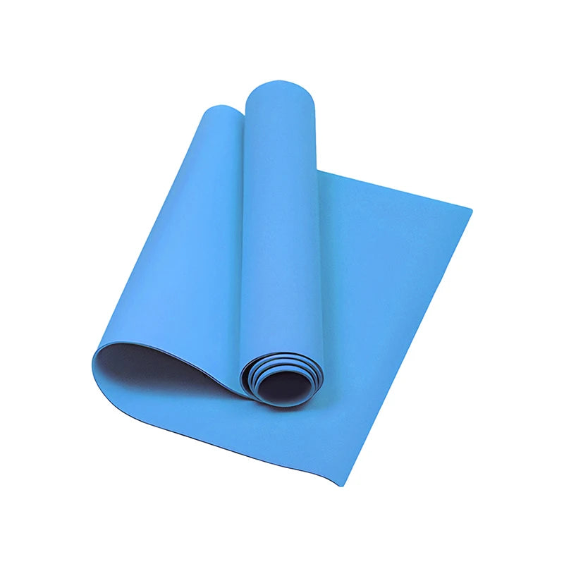 Athletic Sanctuary 4mm EVA yoga mat with anti-slip surface, ideal for exercise, Pilates, and fitness workouts