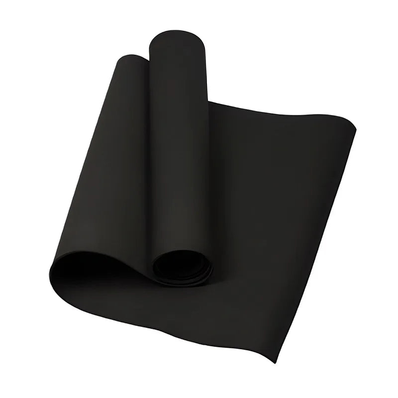 Athletic Sanctuary 4mm EVA yoga mat with anti-slip surface, perfect for exercise, Pilates, and fitness routines.