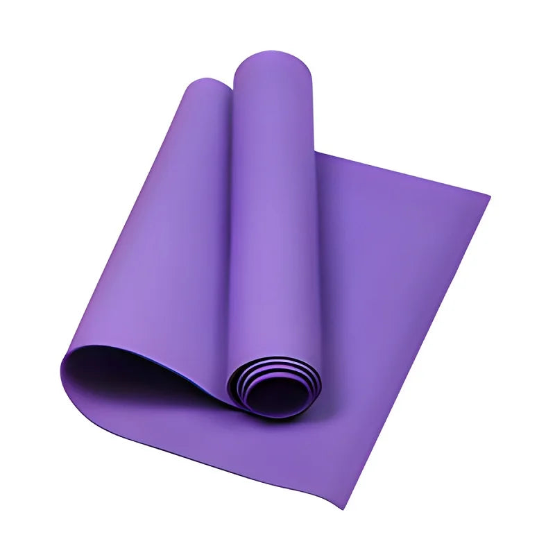 Anti-slip 4mm EVA yoga mat from Athletic Sanctuary, ideal for exercise and Pilates, with textured surface for stability.