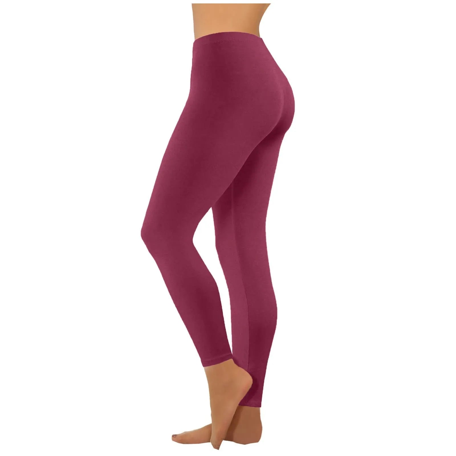 Women’s seamless high waist leggings by Athletic Sanctuary, designed for hip lift and gym workouts, shown in black on a model.