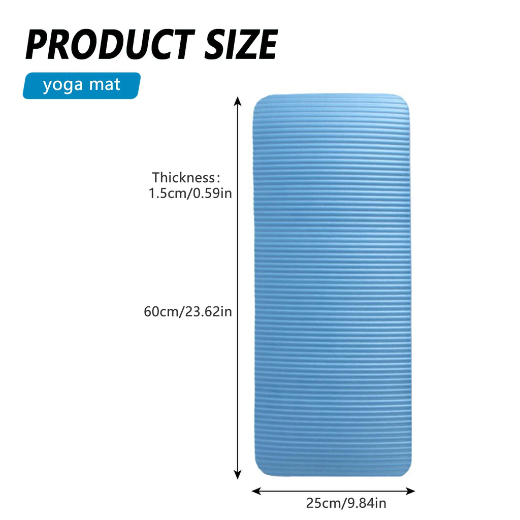 Mini Premium Yoga Mat by Athletic Sanctuary, soft Pilates and stretching exercise mat with non-slip surface and cushioned support.