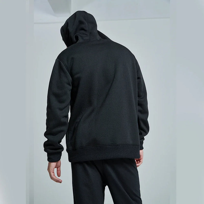 Unisex Oversized Fleece Hoodie – Casual Warm Pullover Sweatshirt