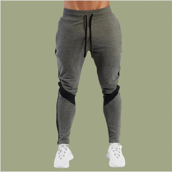 Men’s Skinny Gym Joggers – Plush Casual Sportswear Sweatpants