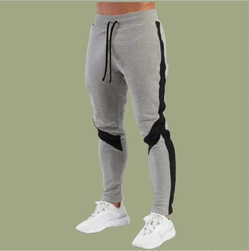 Men’s skinny gym joggers from Athletic Sanctuary, plush casual sportswear sweatpants with fitted style and comfortable fabric.
