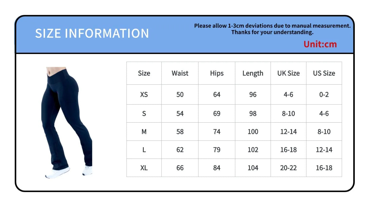 Athletic Sanctuary flared yoga leggings with high-waist, sculpting fit and comfortable stretch for active movement.