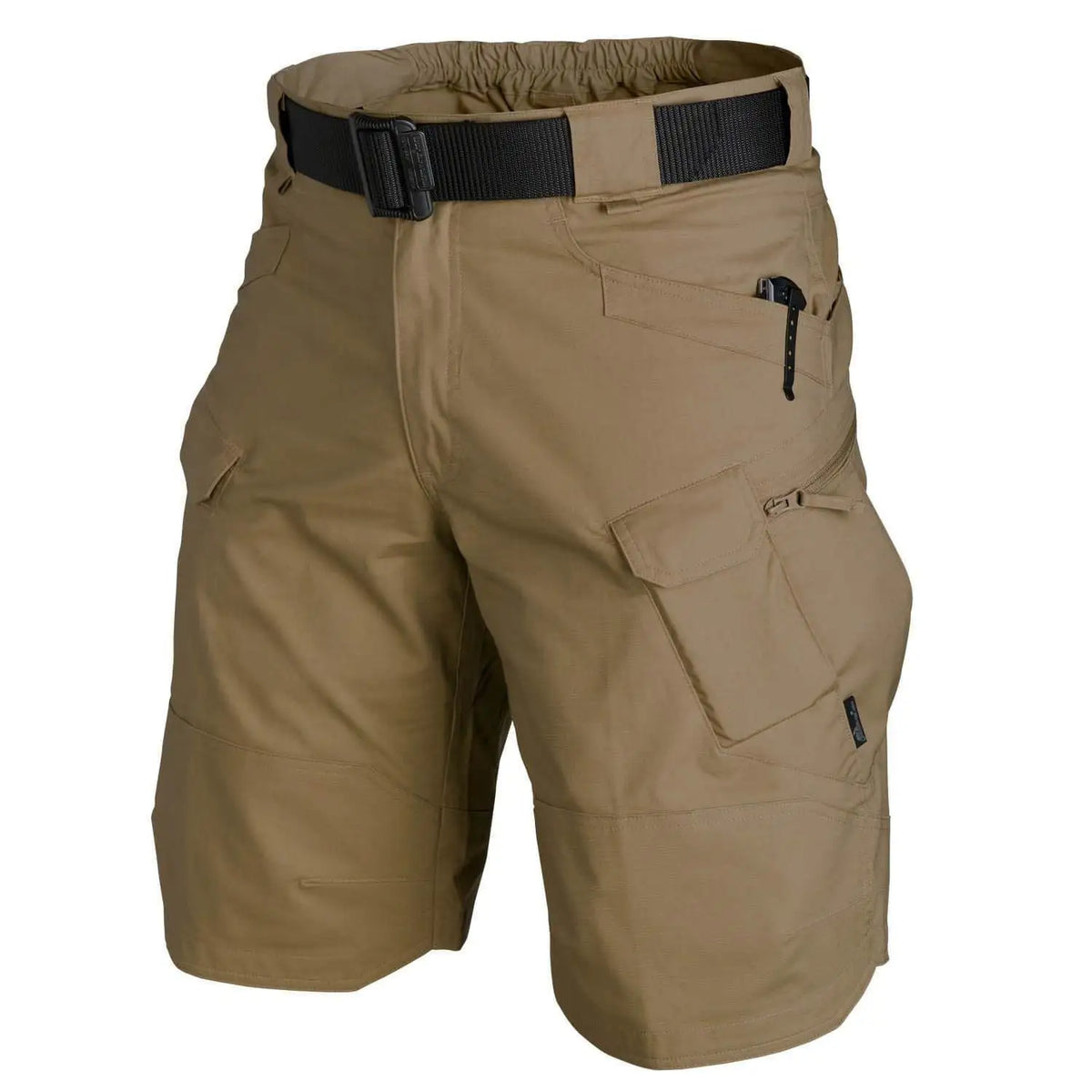 Men's waterproof cargo shorts by Athletic Sanctuary, lightweight and quick-drying, designed for outdoor adventure and active wear.
