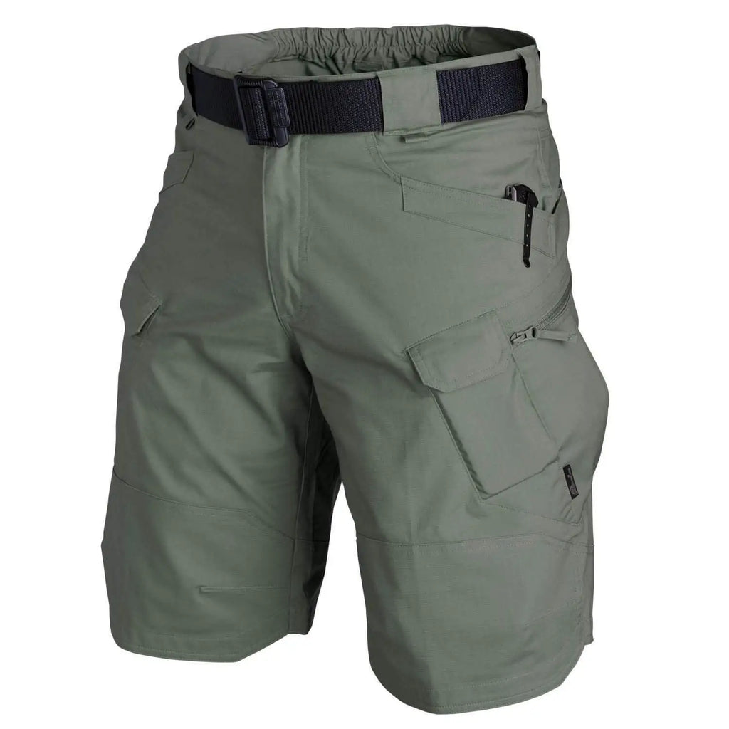 Lightweight athletic sanctuary quick-dry cargo shorts designed for outdoor performance and adventure.