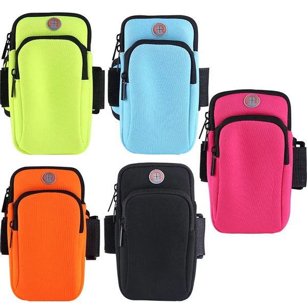 Waterproof Sports Phone Arm Bag – Mobile Holder for Running & Gym