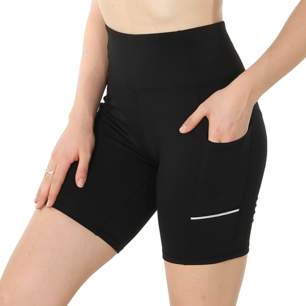 Women's high waist yoga pants and sports shorts by Athletic Sanctuary, perfect for running, gym workouts, and yoga training.