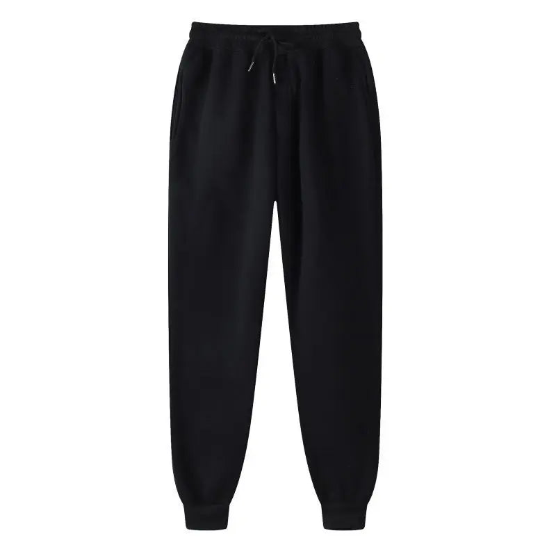 Men’s fleece-lined athletic joggers from Athletic Sanctuary featuring a loose fit for comfortable training and casual wear.