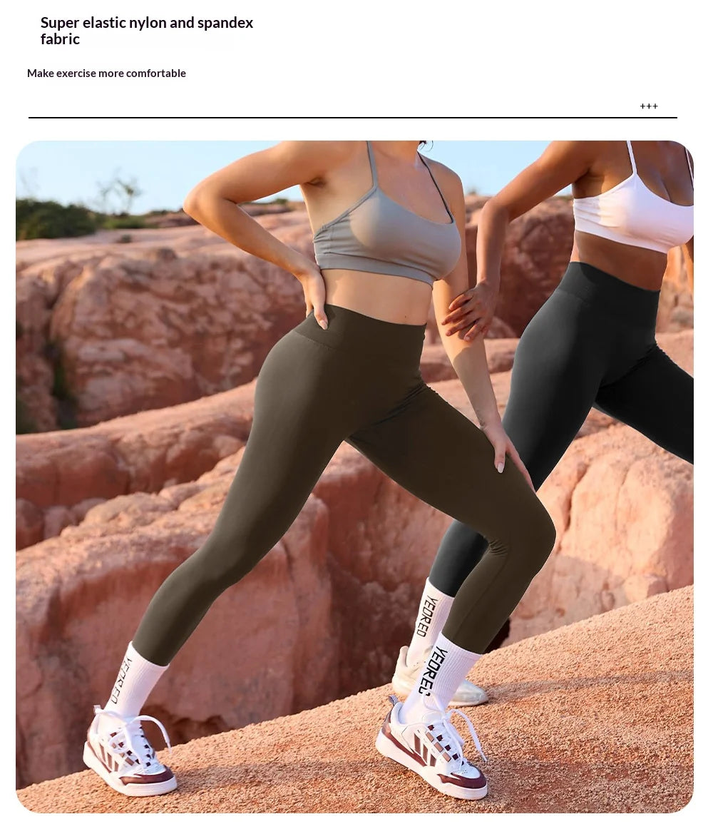 Women’s high waist butt lift yoga leggings by Athletic Sanctuary, stretchy fitness tights with contouring design for active wear.