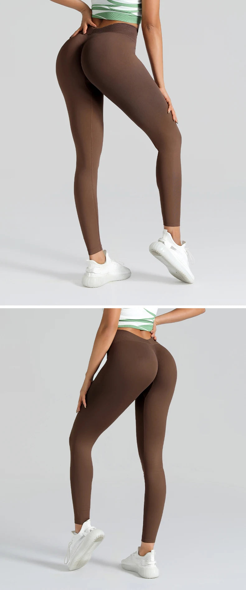 Women's high waist butt lift yoga leggings from Athletic Sanctuary, fitness tights with a snug fit and supportive waistband.